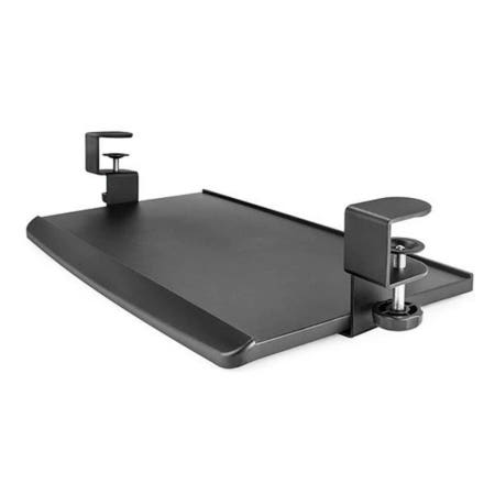 울언니협력사 [고마음샵] 책상 키보드 트레이  키보드패드 컴퓨터키보드선반 책상키보드거치대 책상밑키보드받침대 책상수납선반