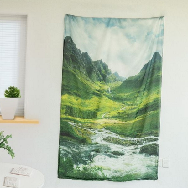 패브릭 가림막 커튼 현관 창문 가리개