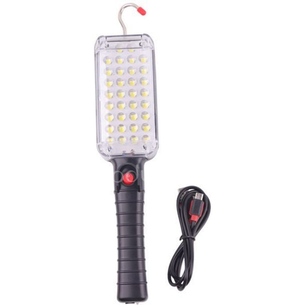 핸디형 cob led 작업등 휴대용 무선 작업등 자석 후크 - 상품 이미지