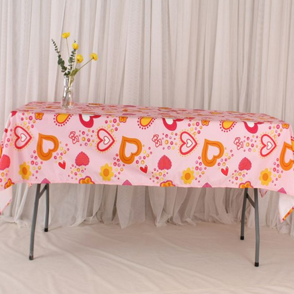 대형 방수 식탁보 캠핑 방수 테이블보 직사각 파티 주방테이블 실내