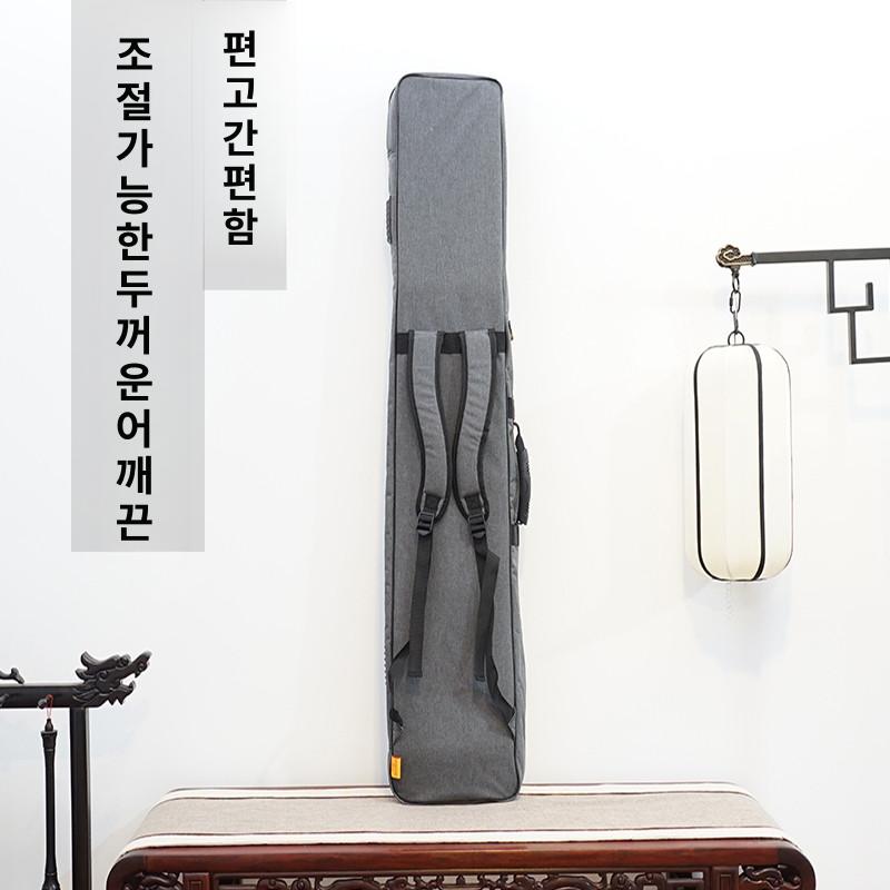 전자피아노 가방 초보자용 키보드 건반 전용 케이스 백팩 그레이 - 상세 이미지 3