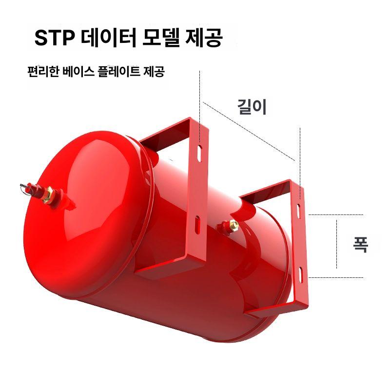 공기압축기 에어리시버 보조 10L 에어통 A 탱크 압력 20L-a 레드 240 x 450 정품부품포함 - 상세 이미지 2