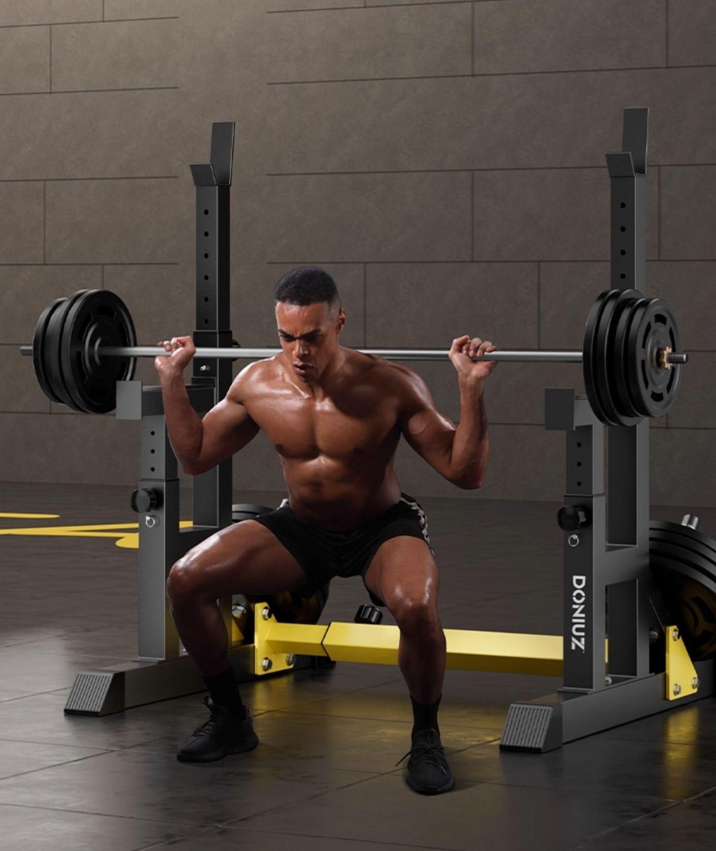 바벨 거치대 헬스장 장비 파워랙 대체 웨이트 벤치프레스 고급 40kg 바벨플레이트 1.8m 바벨봉 - 상품 이미지
