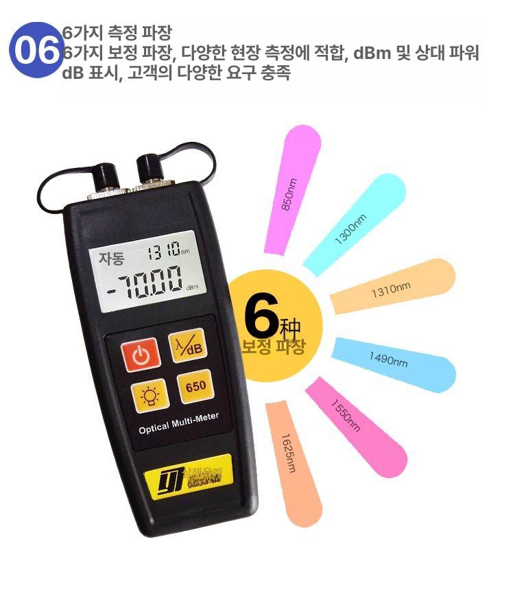측정기 광섬유 통신 광파워 적색광 미터기 검사기 정밀 광학 광케이블 모듈 감지 보드 - 상세 이미지 4
