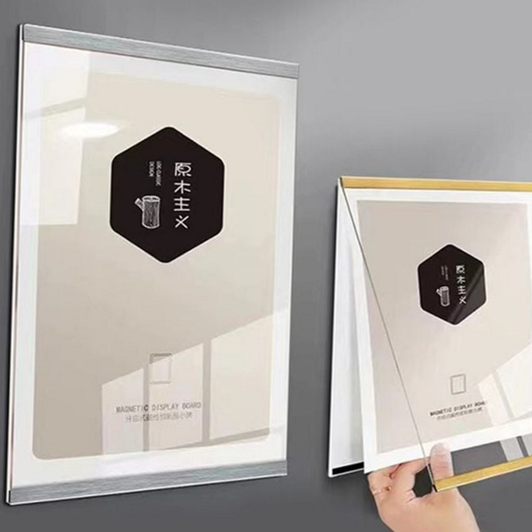 벽걸이 a4 자석 액자 투명 a4 아크릴 액자 업소용 부착