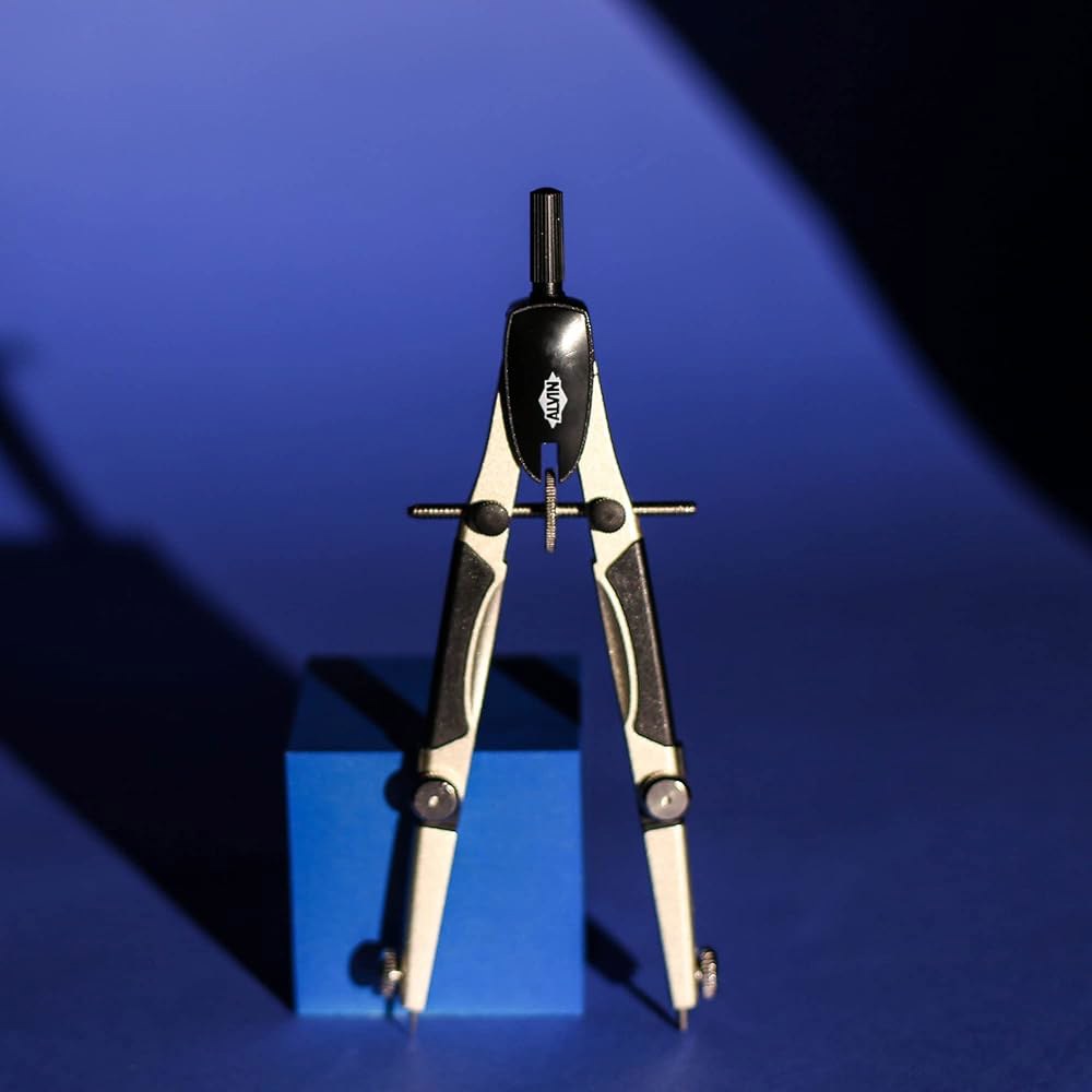 ALVIN 302VJ Speed-Bow 입문 나침반 빔 바 세트, 기하학 및 엔지니어링 키트, 드로잉 건축 도구 - 16.5cm(6.5인치) - 상세 이미지 2