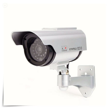 앤츠런협력사 모형 감시카메라 태양광 무선 실외 방수 총알형 가짜 CCTV