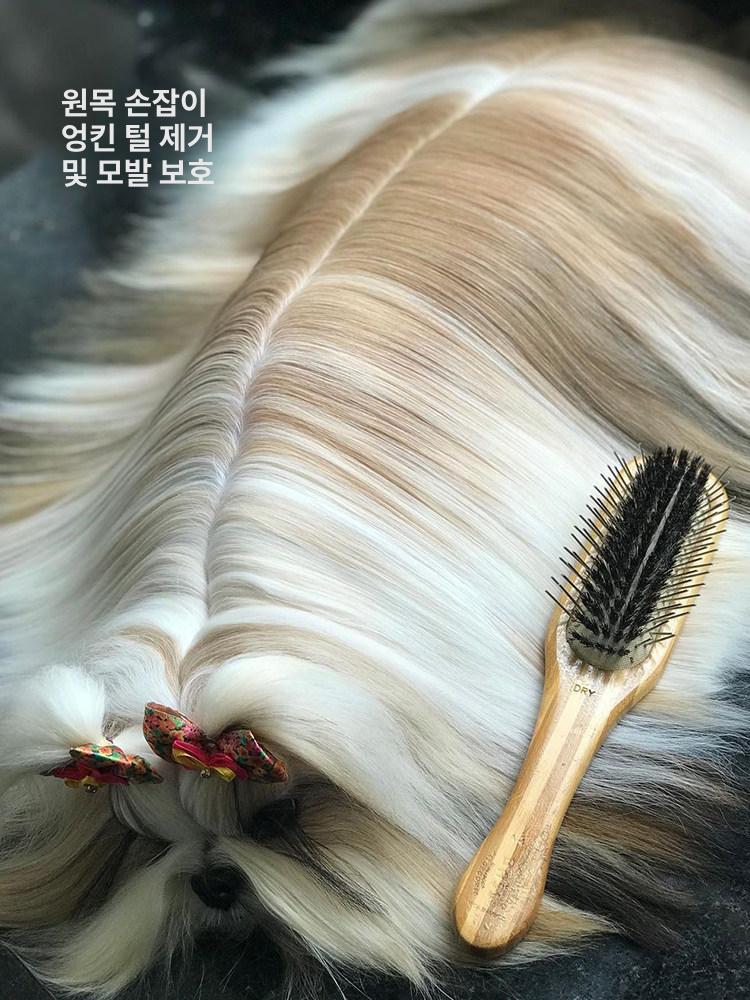 브러시 클리너 보풀 제거 머리카락 스테인리스 도구 청소 직사각형 중간 청소도구포함 - 상세 이미지 5