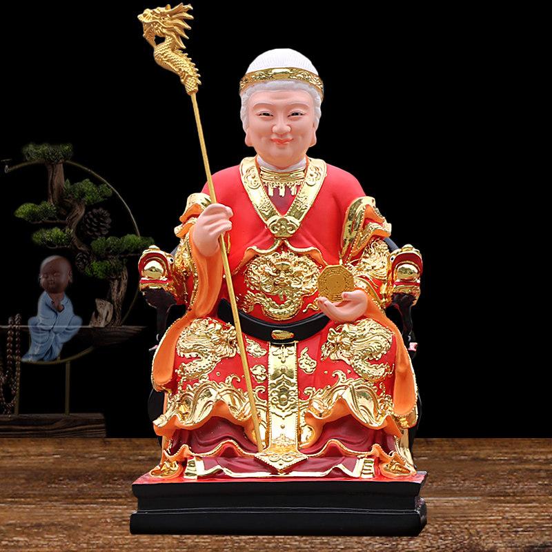 무속 산신 용품 불상 산왕 법당 할머니 무극 노모 16인치 38cm 빨간옷 - 상세 이미지 2