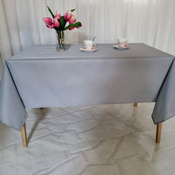퓨스포 방수 식탁보 4인용 방수 테이블보 직사각 생활