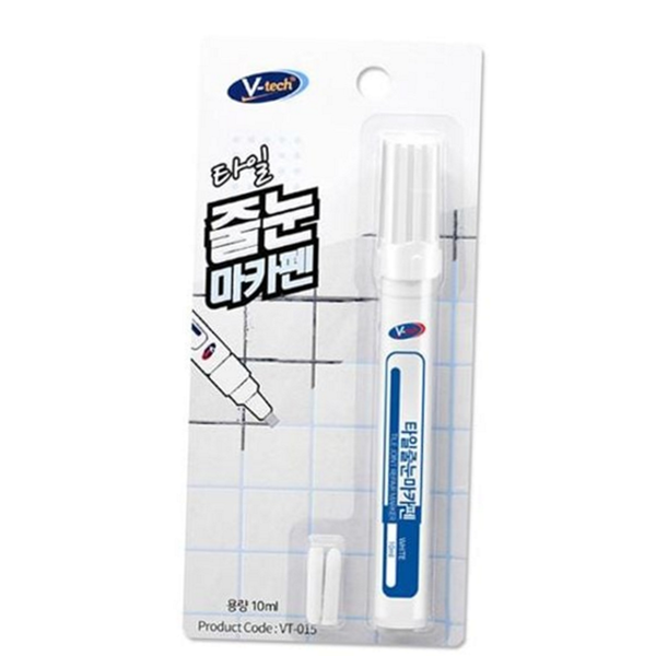다용도 타일 줄눈 펜 틈새 타일 마카펜 욕실 주방 - 상품 이미지