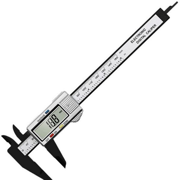 작업용 디지털 버니어 캘리퍼스 150mm 전자식 버니어 캘리퍼스 플라스틱 측정기 - 상품 이미지