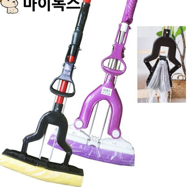 접이식 밀대 대걸레 자동 대걸레 청소기 간편 공간 - 상품 이미지