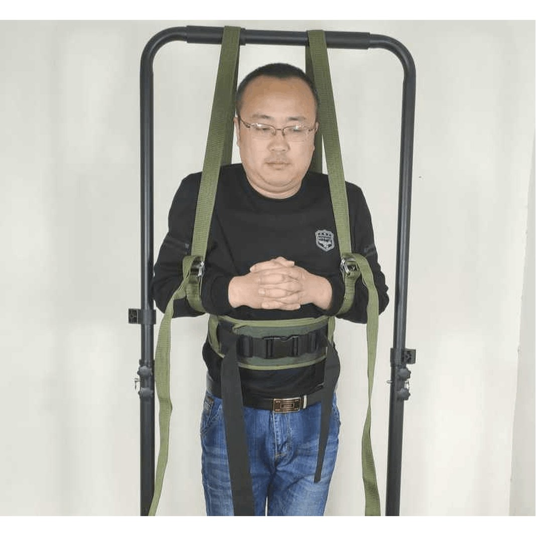 보호 보호대 제조자 운동 하프팩쿠션 견인 견인벨트 벨트 매달리기 허리보호대 밴드 - 상품 이미지