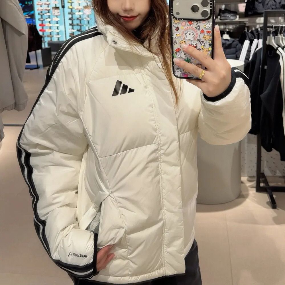 아디다스 패딩 자켓 화이트 KC2489 - 상품 이미지