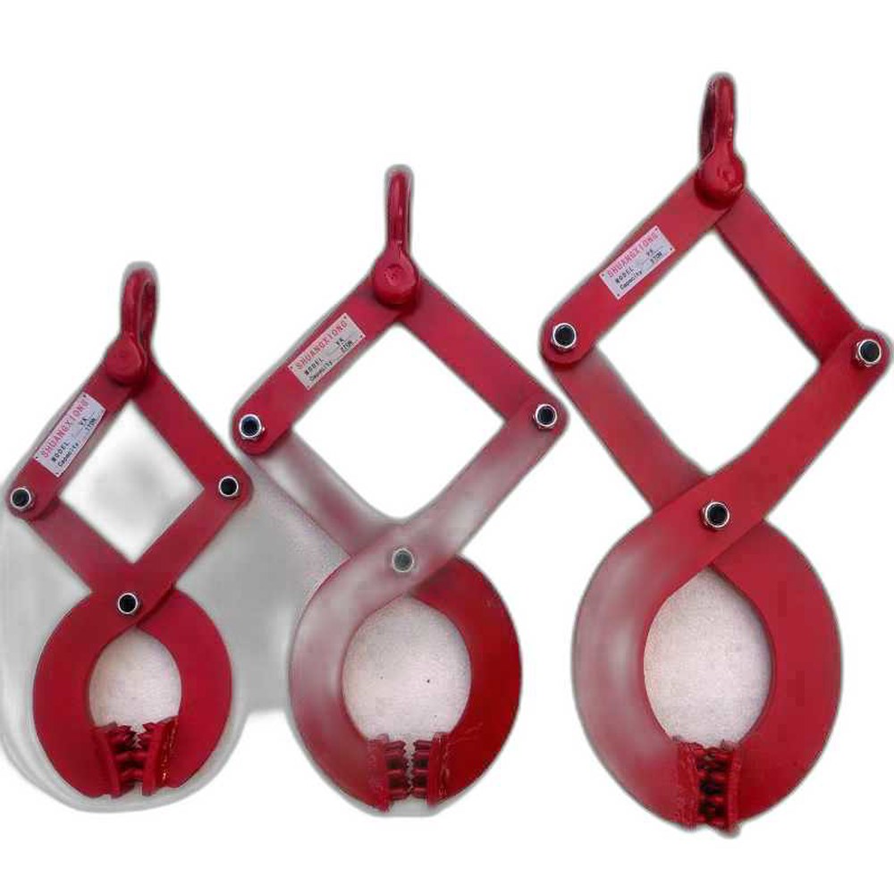 집게 파레트클램프 대형 1550CM 물류 클램프 농축망간강 고정 파레트 상하차 목재 링크 1개 단박 은보내지 않음 - 상품 이미지