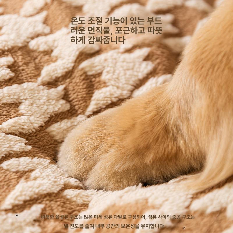 길고양이 캠 실외 방한 대형견 강아지 로미베어 텐트 로미브라운 XL - 상세 이미지 4