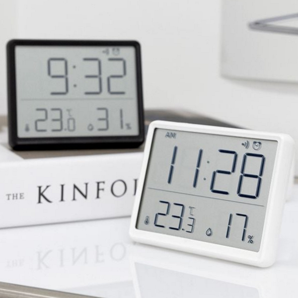 정확한 디지털 온습도계 탁상 온도계 측정기 깔끔한 사무실