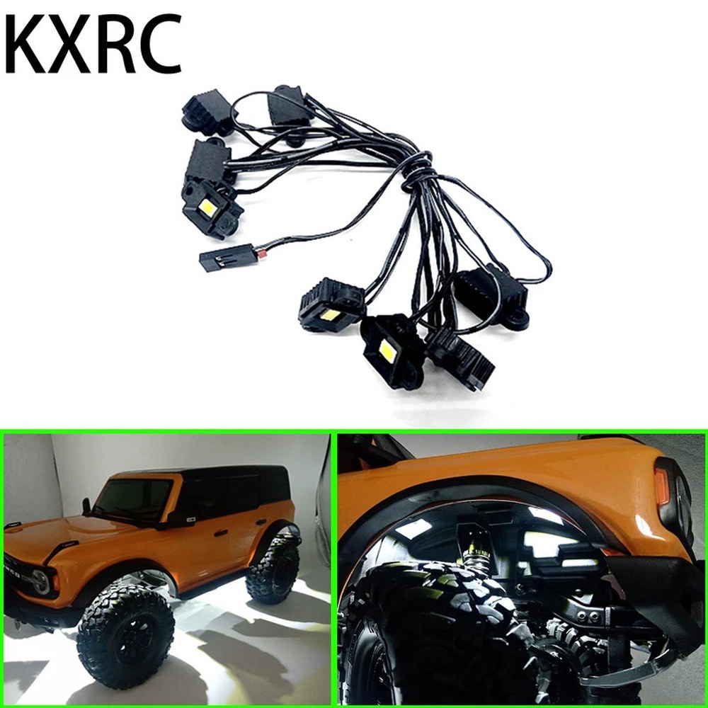 1/10 크롤러 RC 자동차 LED 4 조명 KXRC 램프 휠아치램프 로우 휠아치램프 - 상세 이미지 2