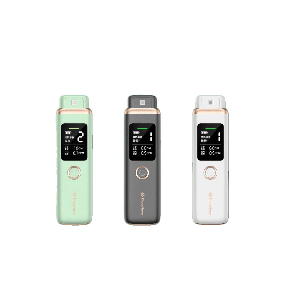 디지털 입냄새 체크기 도구 자가 구취 테스트기 호흡 체커 화이트 확인 측정 장비 검사 흰색 - 상품 이미지