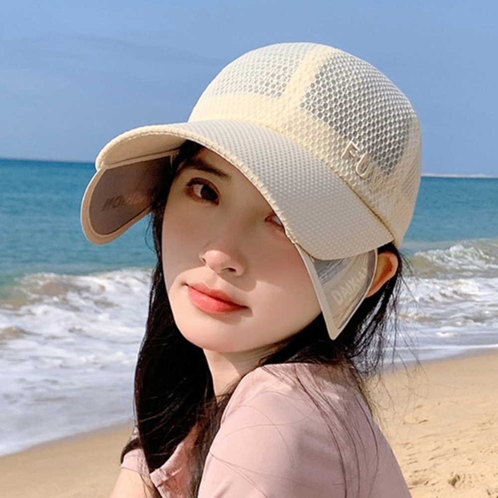 접이식 썬캡 볼캡 메쉬 날개 여름 야구모자 자외선차단 박대표마켓 - 상세 이미지 3
