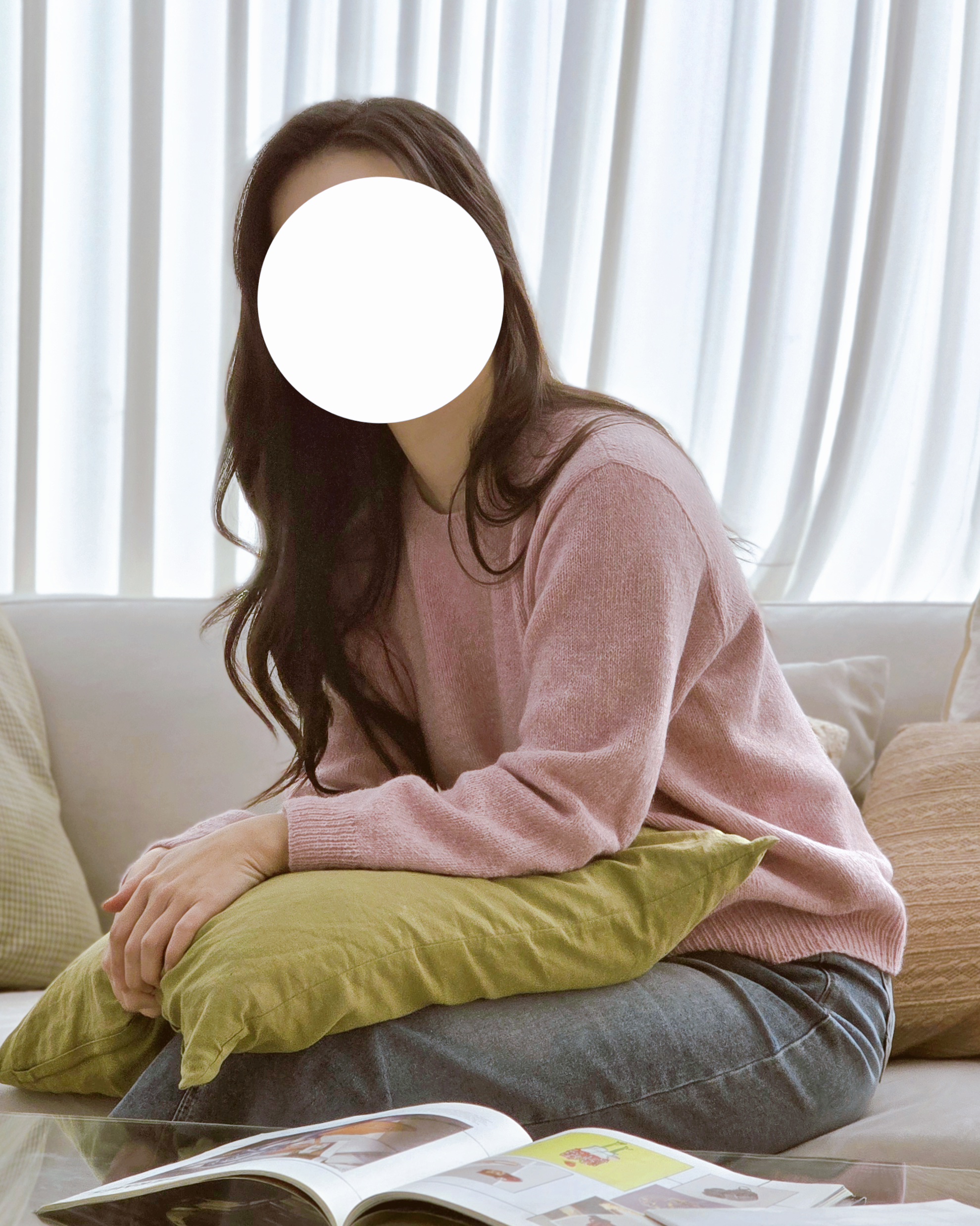 [PDF도안] 미칠스웨터 (라운드넥/브이넥 2in1)
