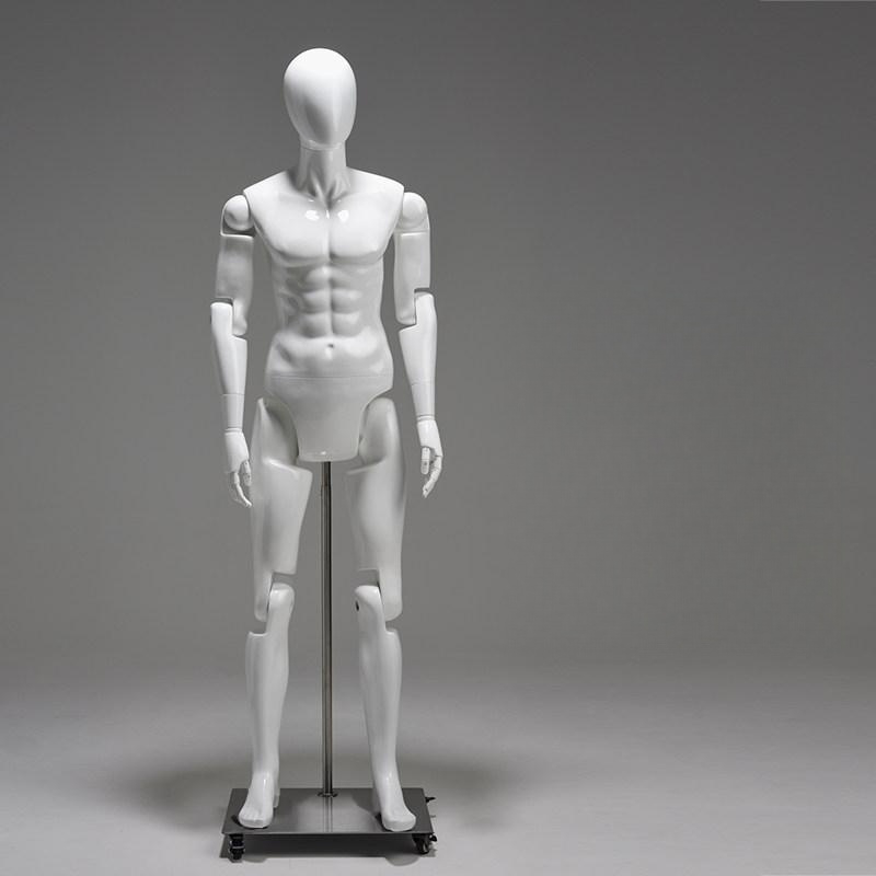 관절 마네킹 의류매장 구체관절 전신 피팅 디스플레이 쇼룸 화이트 - 상세 이미지 2