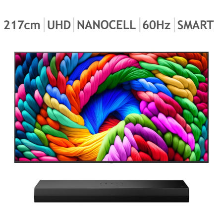 엘지 나노셀 AI 86NA1C90AMA 217cm (86) + S20A 코스트코 TV:86NA1C90AMA 사운드바:S20A