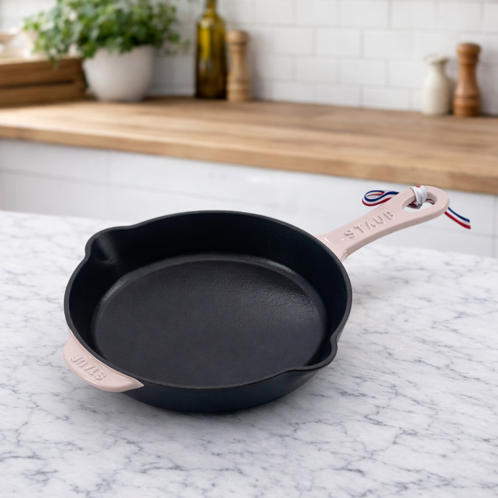 스타우브 트레디셔널 프라이팬 22cm 소르베로즈(핑크) 1232922131-B 프랑스 B품 - 상품 이미지