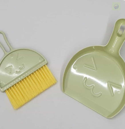 헬로라일락 미니 비세트 그린 사무실용빗자루 빗자루세트