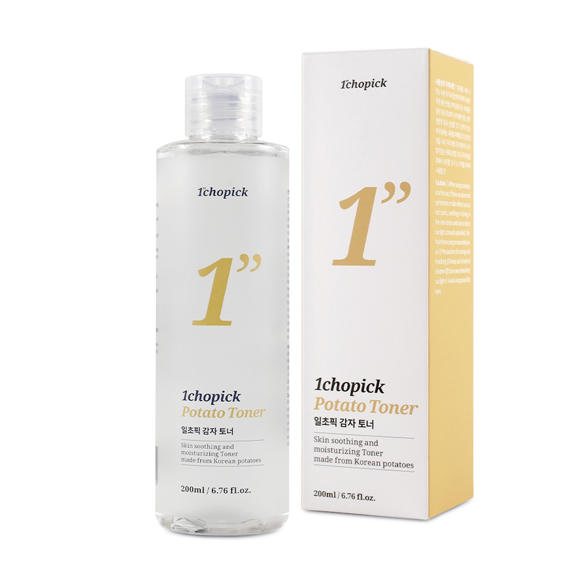 일초픽 감자토너 200ml 무알콜 스킨토너 무향 무방부제 모든피부 제품 이미지
