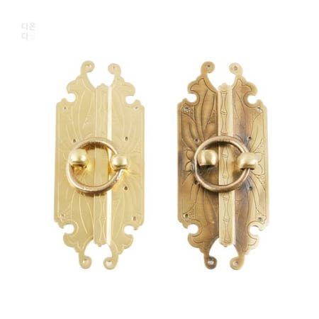 다온다샵 면판 실패 50X120 고가구장식 전통장식 전통장식장 옛날자물쇠 빈티지수납장