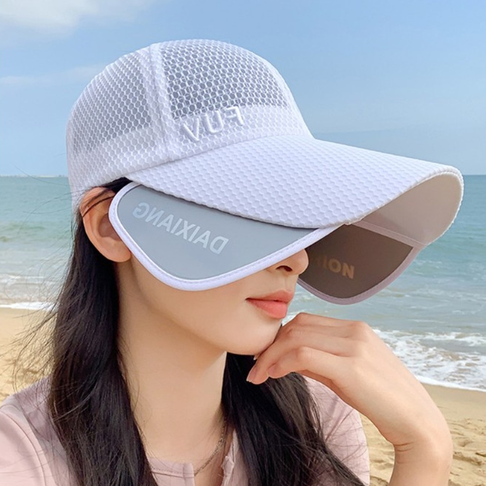접이식 썬캡 볼캡 메쉬 날개 여름 야구모자 자외선차단 박대표마켓 이미지 6