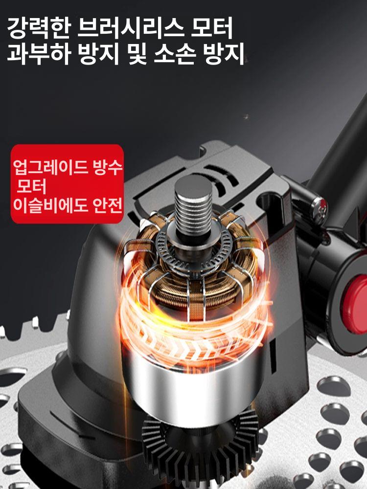 무선 예초기 전동 전정기 트리머 잔디 벌초기 제초기 잡초 무선예초기 초경량 전기 잔디깍기 - 상세 이미지 5