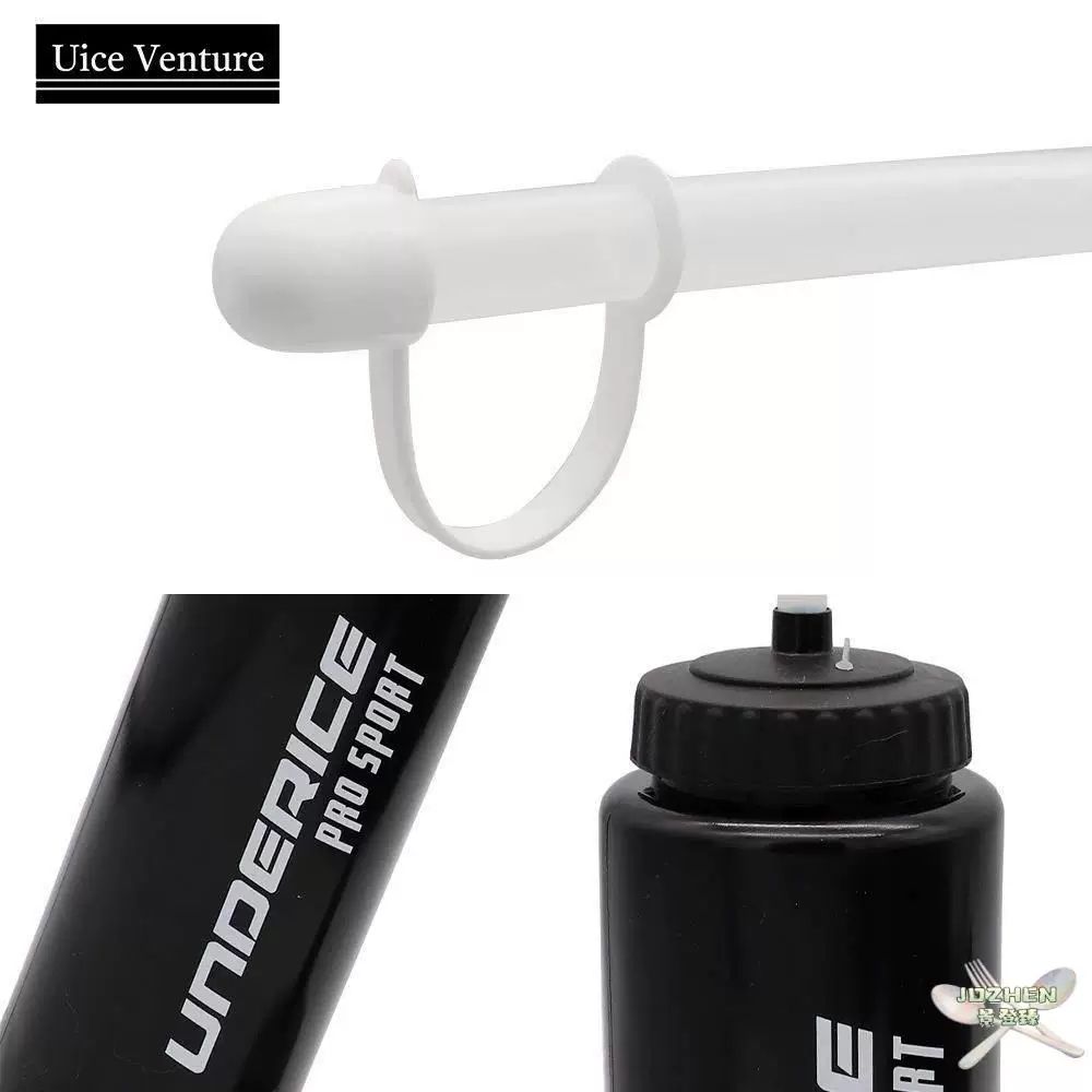 아이스하키물통 스포츠 대용량 아이스하키 자전거 A. 500ml-1000ml 주황색 긴 노즐 - 상세 이미지 3