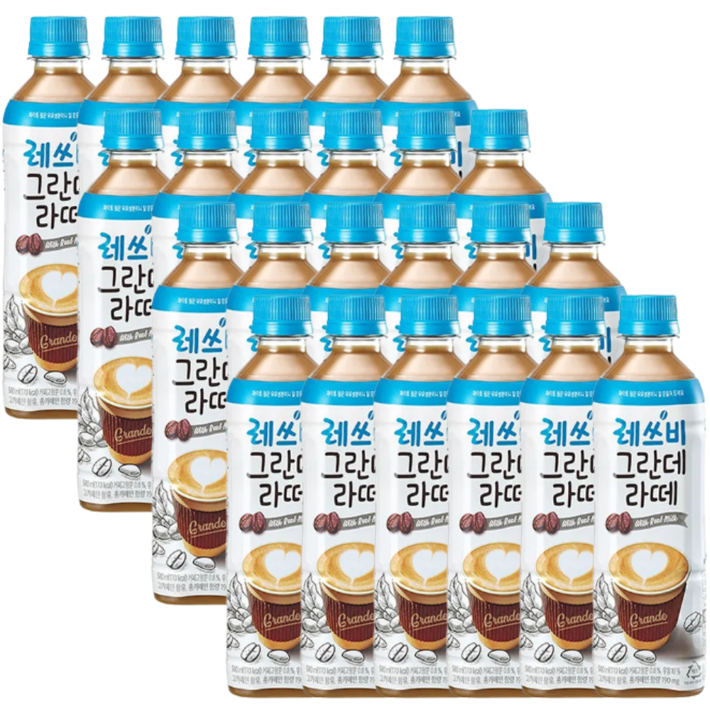 레쓰비 그란데 라떼 커피 500ml x24개 - 상품 이미지