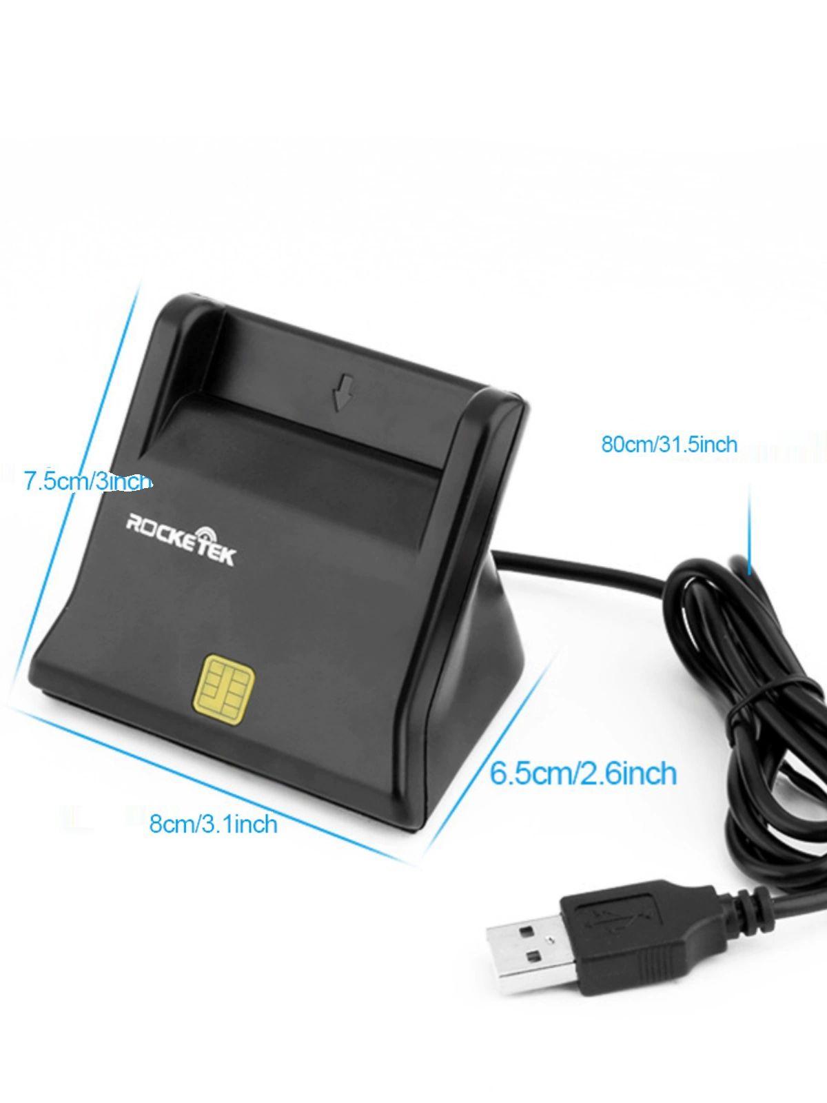 유심칩 리더기 모바일 USB 노트북 메모리 핸드폰 블랙 SCR2 중성 usb2.0 - 상세 이미지 2