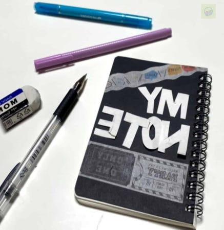 헬로라일락 스프링 무선노트 A6 중학생노트 스프링수첩