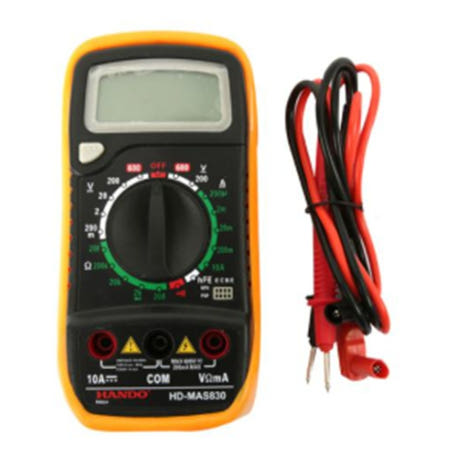 [일일오품] 콘센트테스터기 디지털테스터기 HD-MAS830
