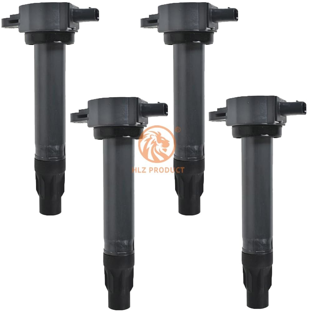 HLZ PRODUCT 점화 코일 팩 호환 4개 UF557 2.4 어벤저 1.8 세브링 200 캘리버 패트리어트 교체 컴퍼스 차량 저니 지프 L4와 - 크라이슬러 세트, 닷지 460 - 상품 이미지