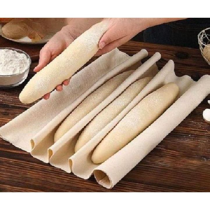 바게트 발효천 캔버스 대형 면보 세트 천 가방 무표백 통면 발효빵 발효포 - 상품 이미지