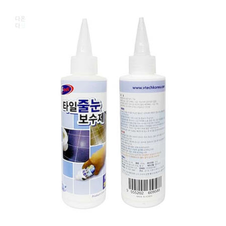 울언니협력사 다온다샵 브이텍 타일줄눈보수제 200g 화장실줄눈보수 타일줄눈제 타일틈새메우기 줄눈셀프시공 타일보수제