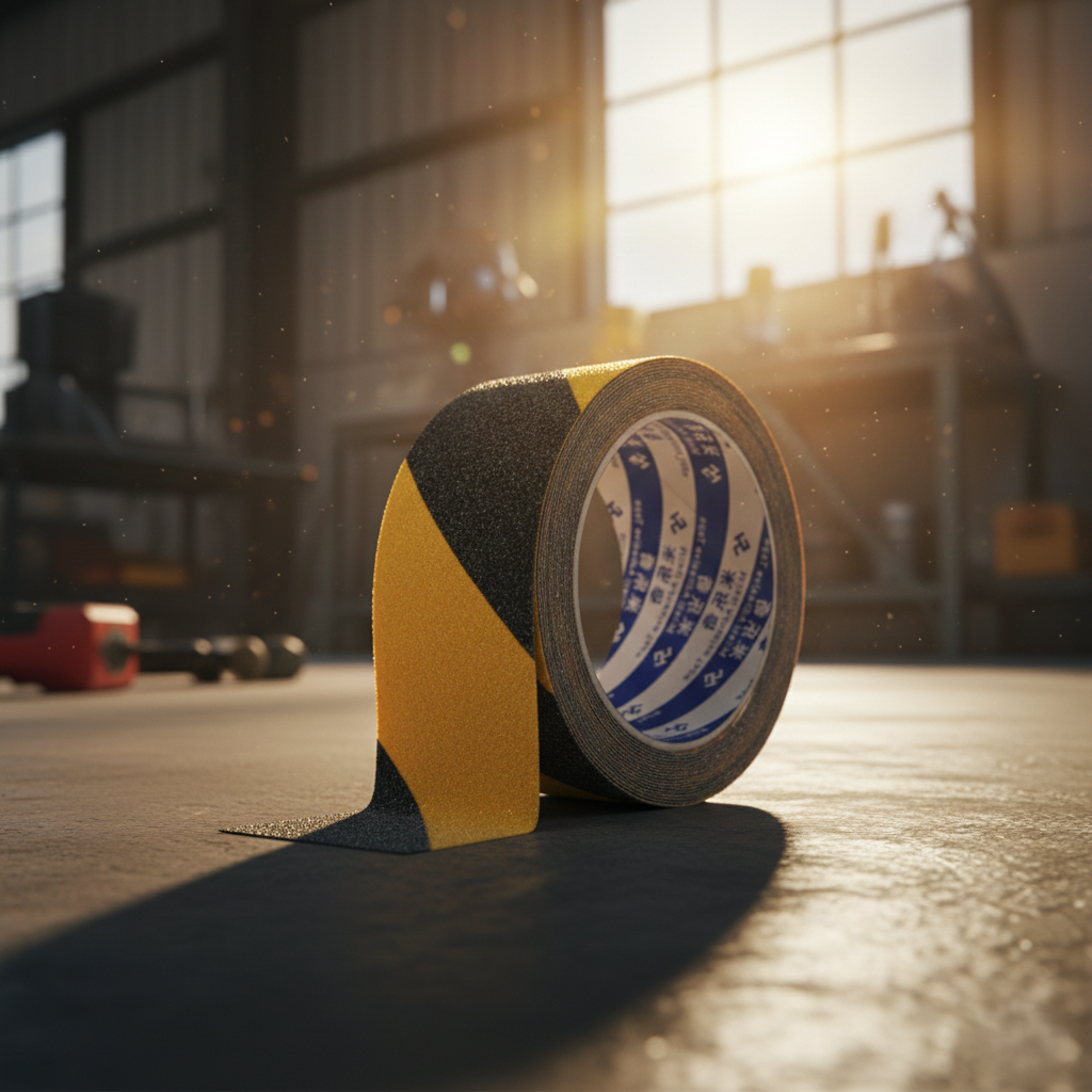 계단 논슬립 테이프 블랙 옐로우 안전 스티커 대용량 5M - 상세 이미지 3