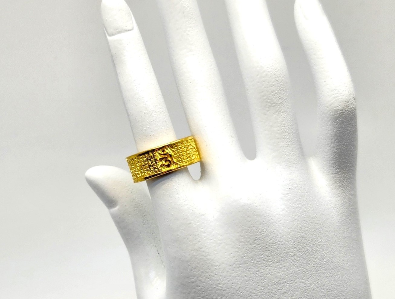 24K 순금 18.75g(5) 반야심경 반지 - 상세 이미지 2