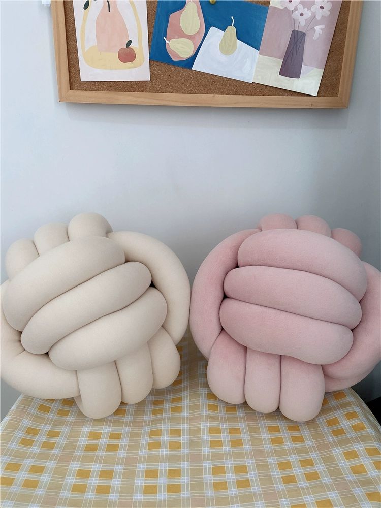 모찌 일반 꽈배기 미용실 핸드메이드 감각적인 부드러운 라이트핑크 스몰 3줄 20cm - 상세 이미지 4