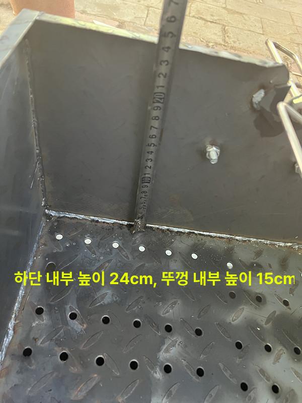 회전 바베큐 그릴 전기 꼬치구이 통구이 닭꼬치 구이 수동 양다리 오븐 50 x 30x43cm - 상세 이미지 3