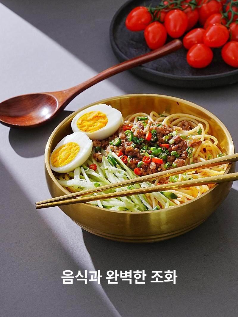 스텐 밥그릇 덮밥 그릇 업소용 밥공기 규동 일본식 텐동 골드 10cm 조미료 그릇 - 상세 이미지 3