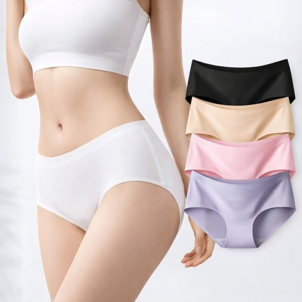 고퀄리티 심리스팬티 5장 세트 여성 노라인 요일 팬티 이미지 7