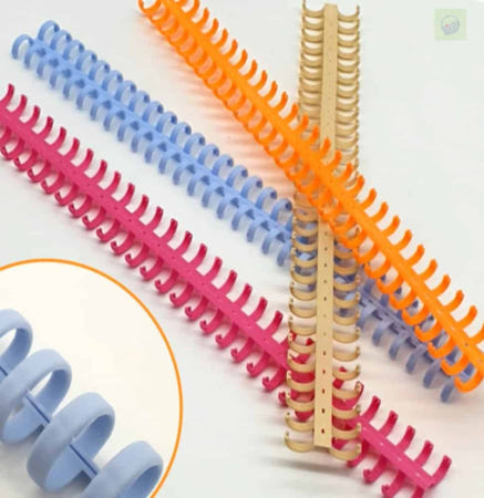 헬로라일락 셀프 제본링 컬러 12mm 스프링제본 제본용스프링 제본용링