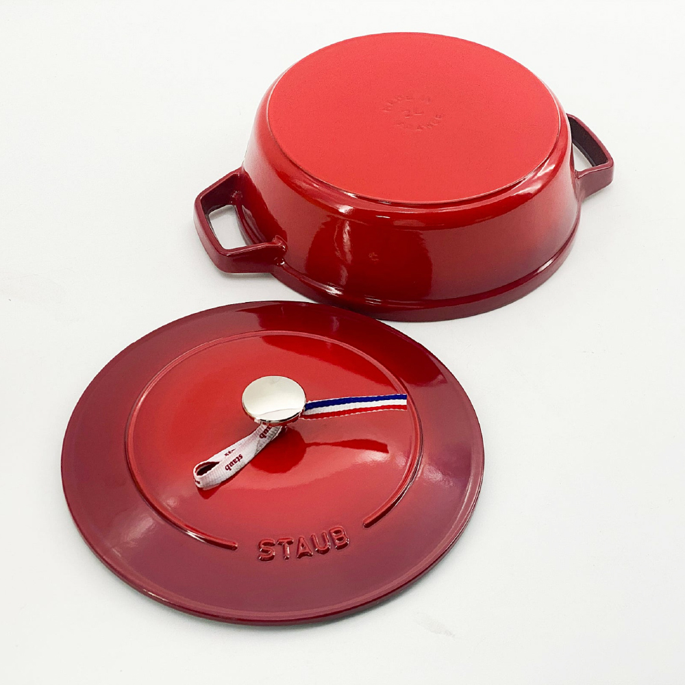 스타우브 STAUB 전골냄비 24cm 체리 145392406-B 프랑스 B품 - 상세 이미지 4